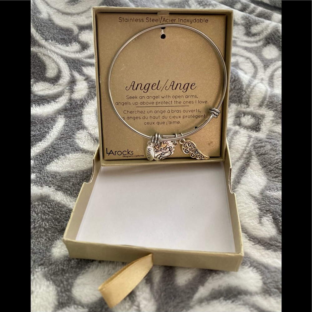 NEW! LArocks Stainless Bracelet - Angel - Picture 2 of 3